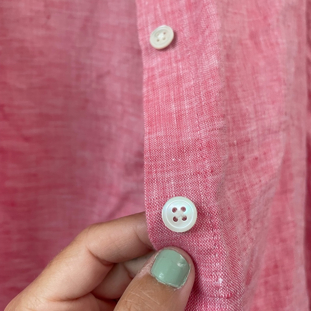 100% Linen Button Down - image 3